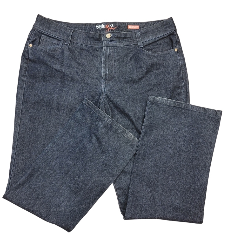 Sz 18 Style & Co. Blue Bootcut Jeans
